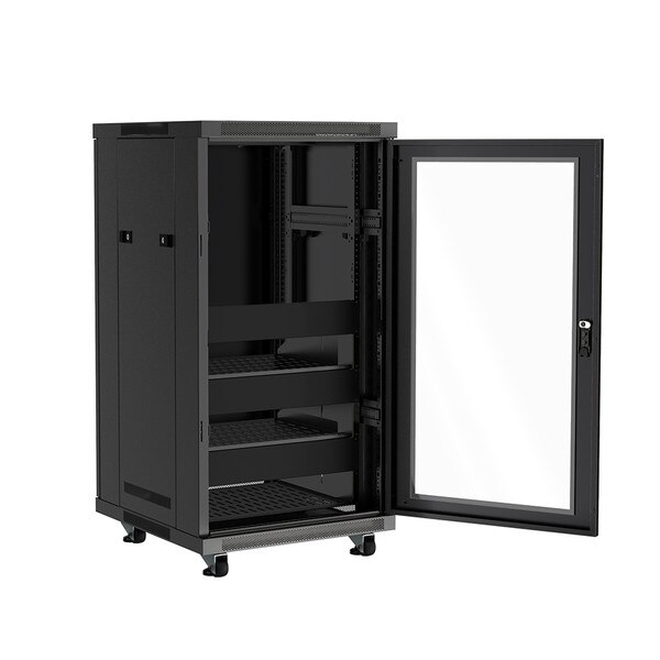 SyncSystem Complete AV Rack Cabinet 21U – 24