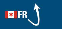Indication vers le sélecteur de langue dans l’en-tête